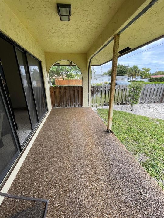 Back Patio