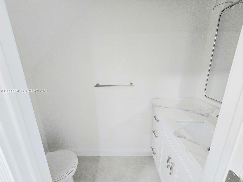 Downstairs  Half Bathroom