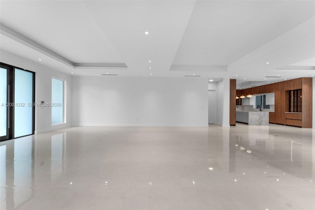 Open floor plan