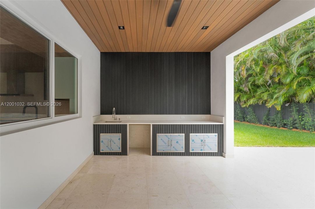 Large terrace