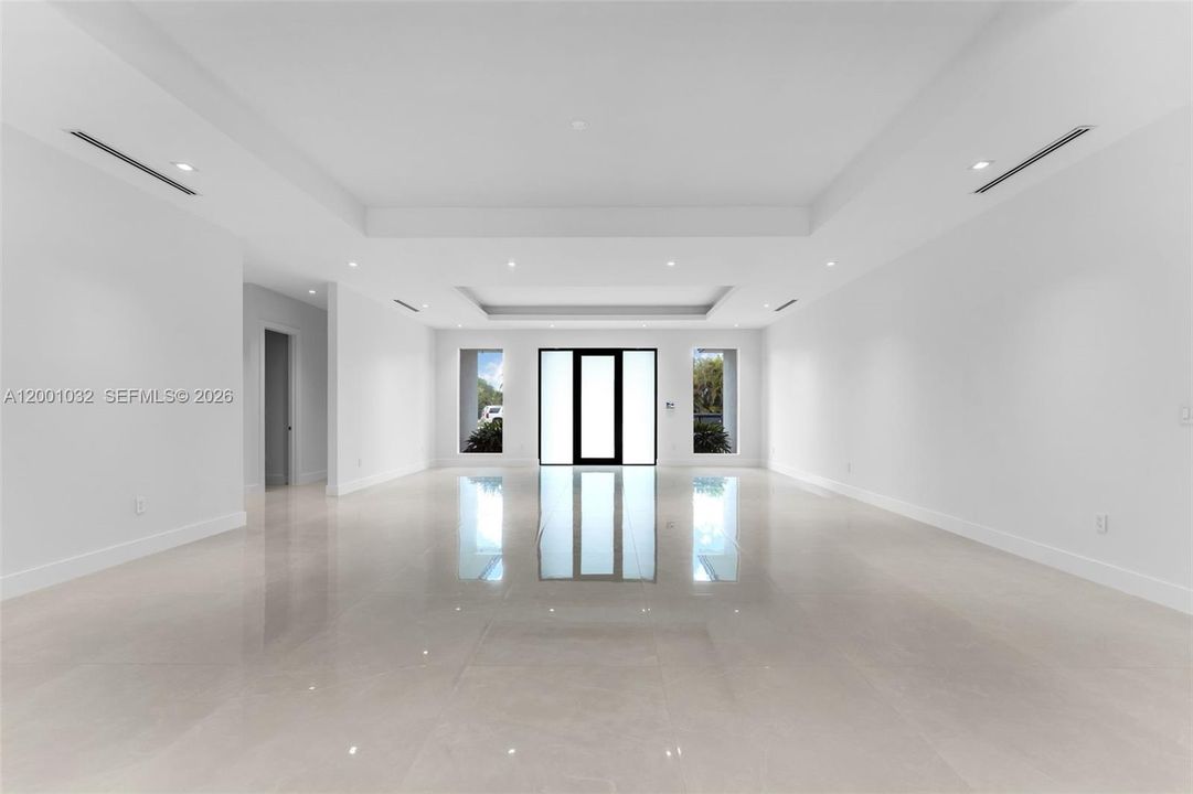 Open floor plan