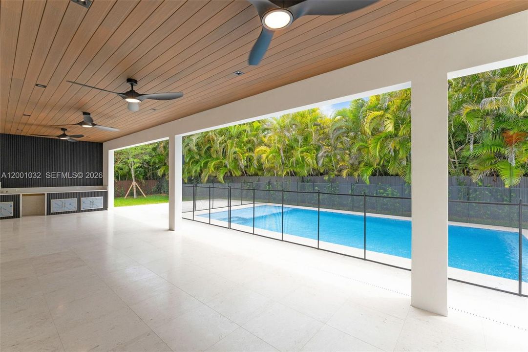 Large terrace