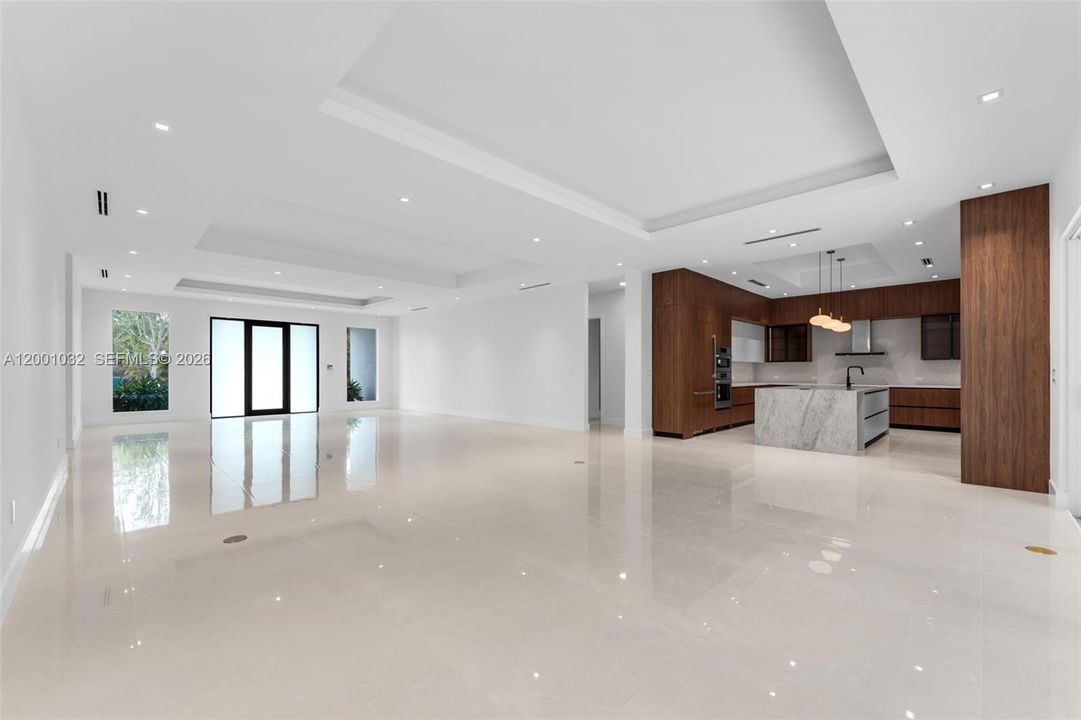 Open floor plan