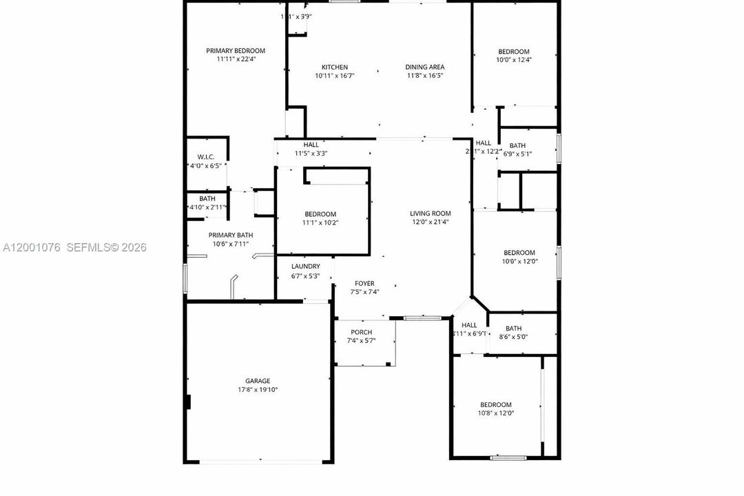 На продажу: $505,000 (4 спален, 3 ванн, 2060 Квадратных фут)
