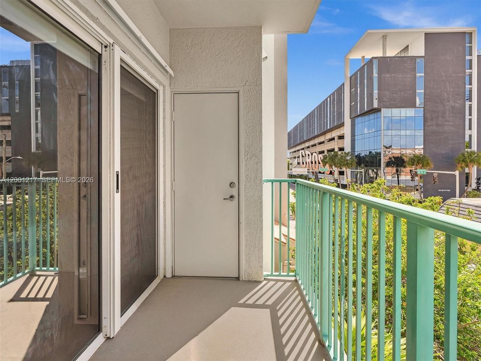 Spacious Balcony