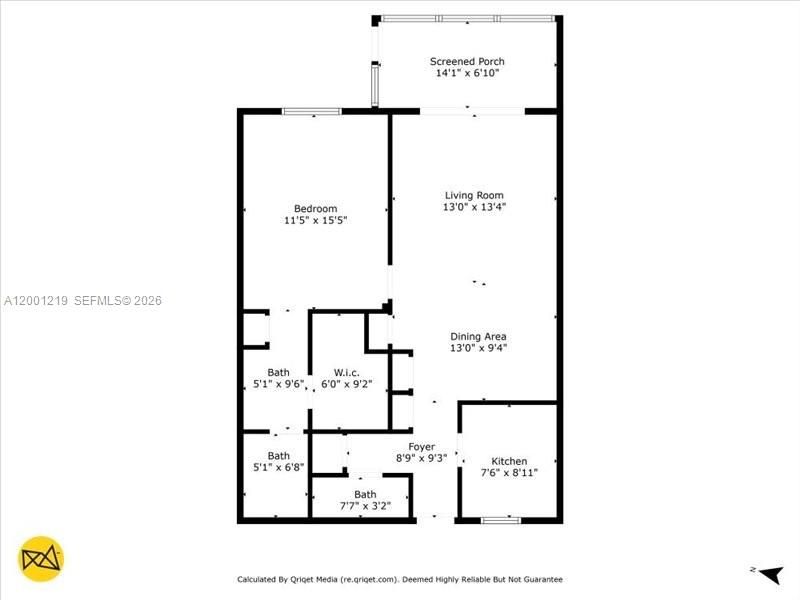 En Venta: $145,000 (1 camas, 1 baños, 808 Pies cuadrados)