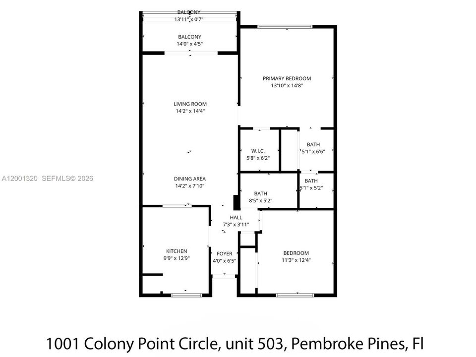 For Sale: $148,900 (2 beds, 2 baths, 1021 Square Feet)