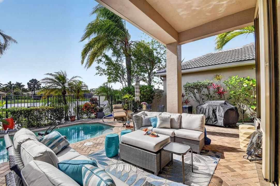 Covered Patio & Pool