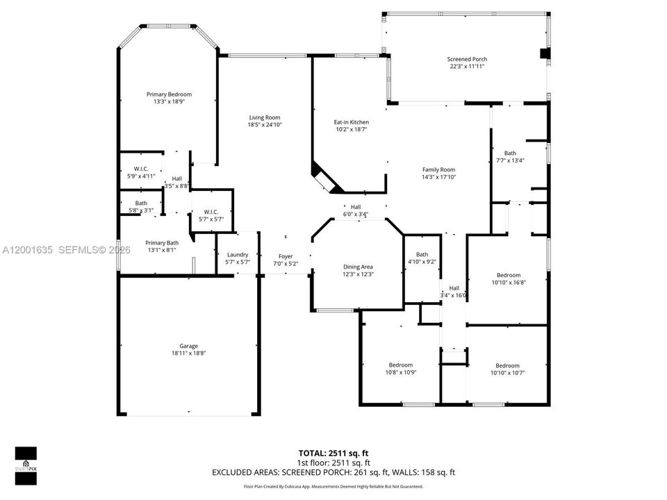 На продажу: $725,000 (4 спален, 3 ванн, 2394 Квадратных фут)