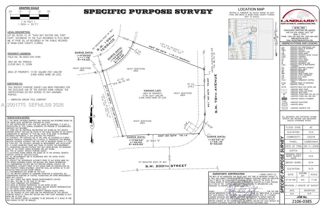 En Venta: $113,800 (0.41 acres)