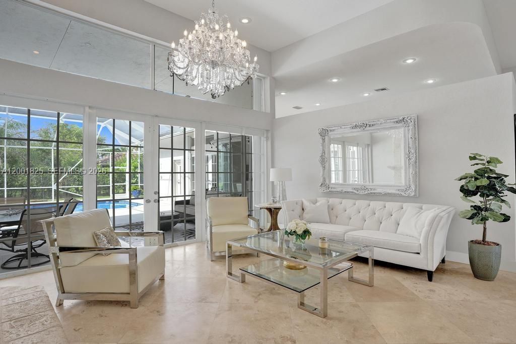 Easy access to the outdoor living space!