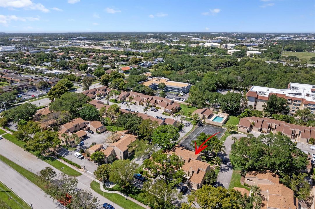 Aerial Neighborhood View