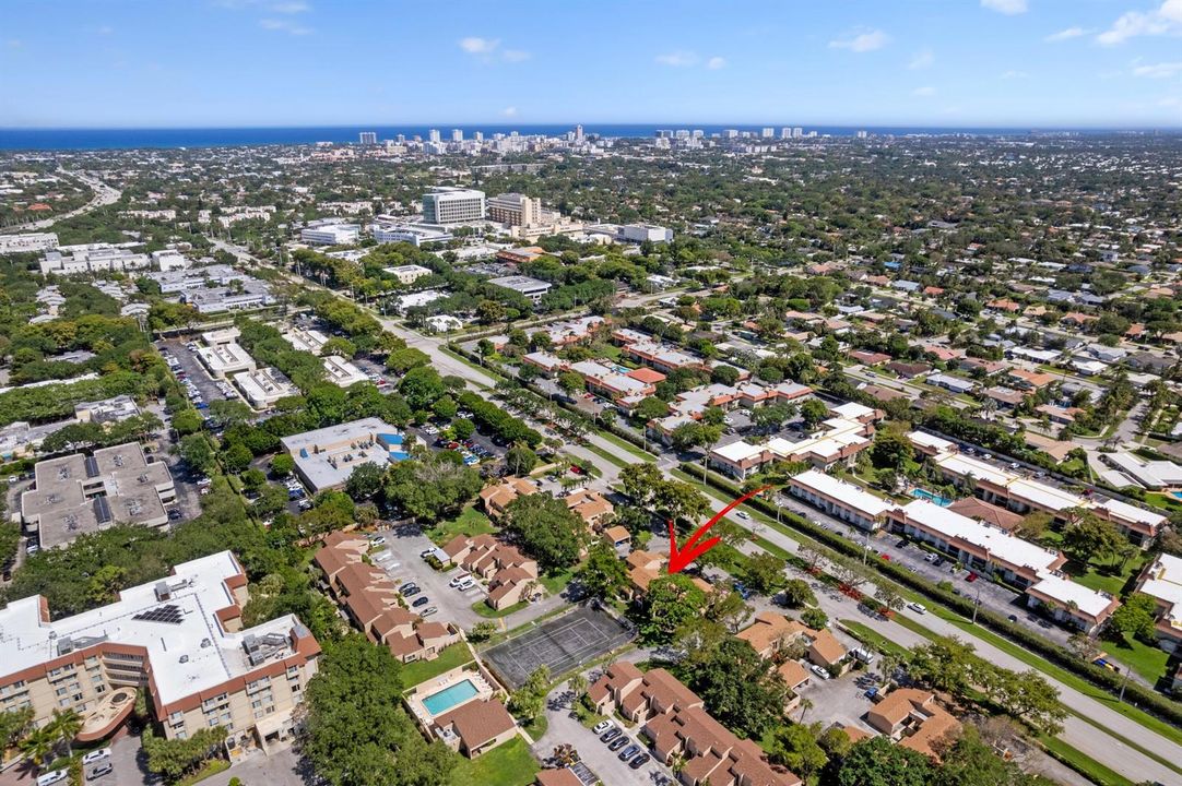 Aerial Neighborhood View