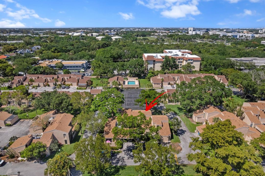 Aerial Neighborhood View