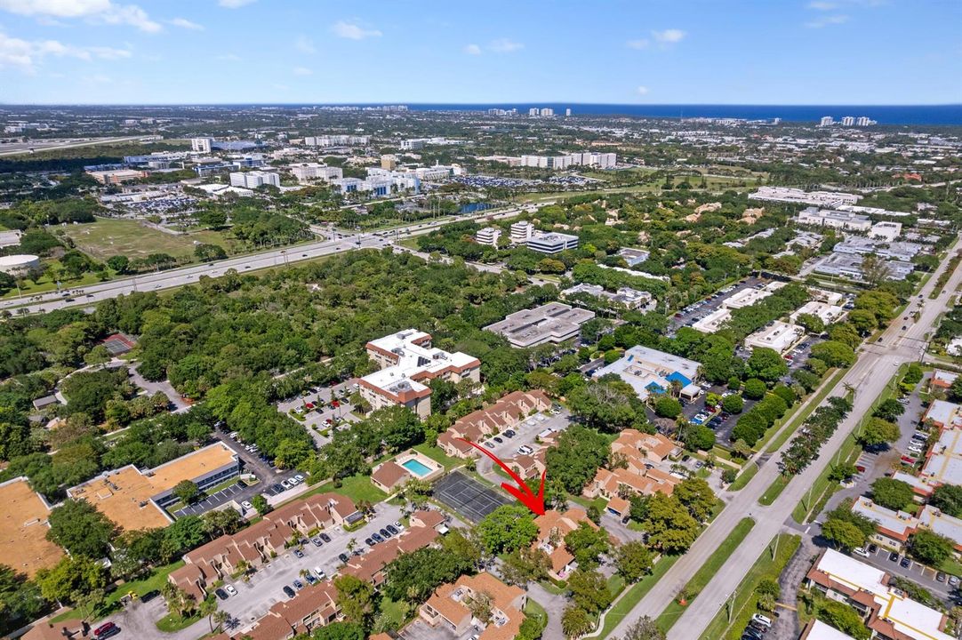 Aerial Neighborhood View
