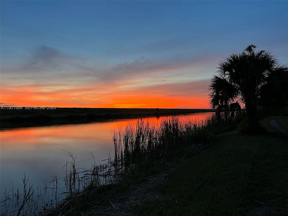 Colorful sunsets