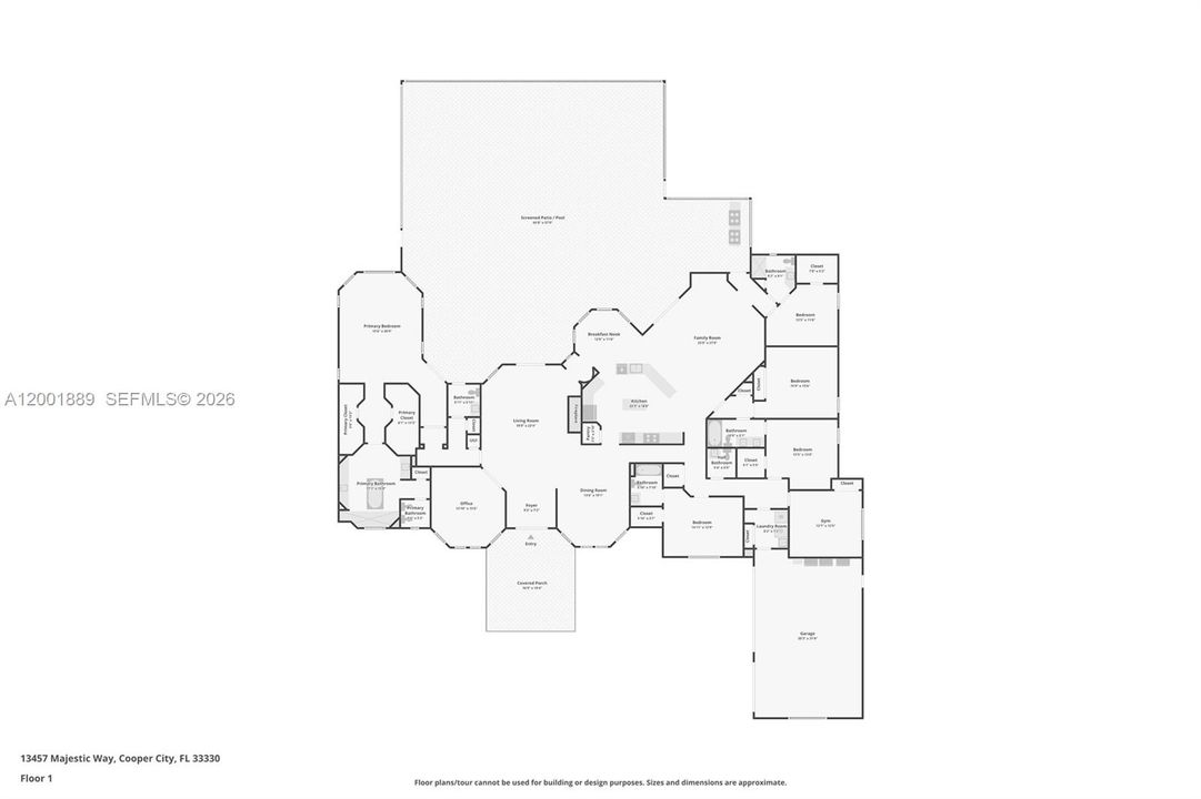 Active With Contract: $2,100,000 (6 beds, 4 baths, 4370 Square Feet)