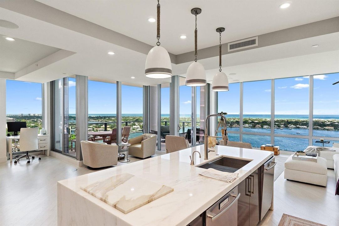 Kitchen & View
