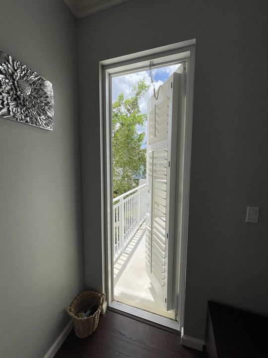 Door to Balcony