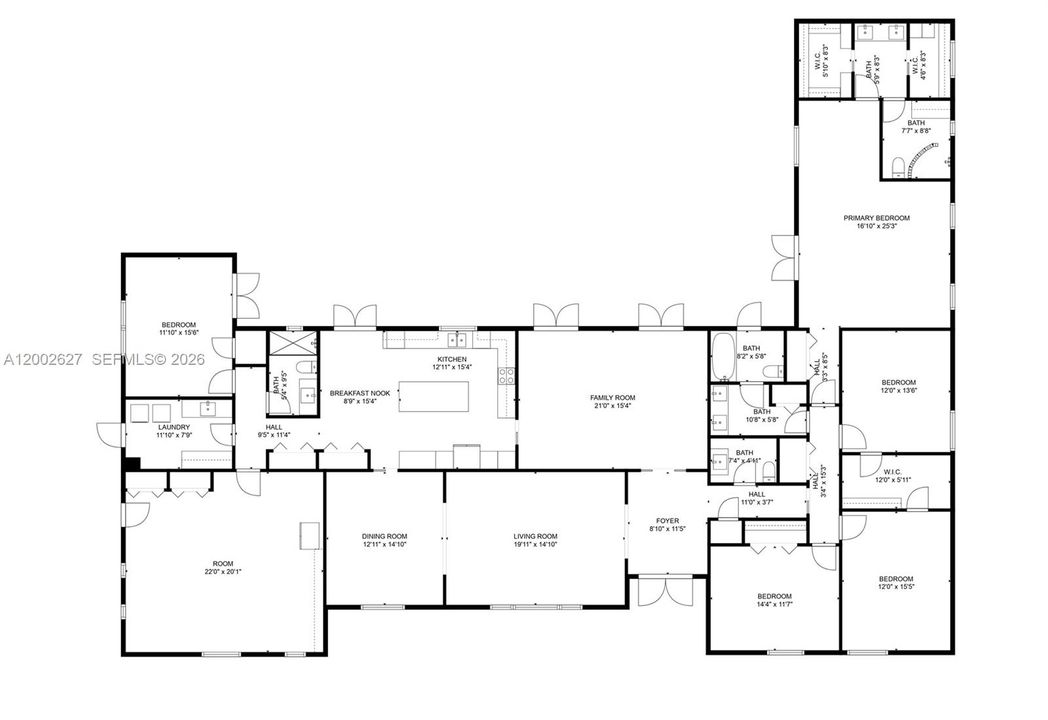 For Rent: $13,500 (5 beds, 3 baths, 4063 Square Feet)