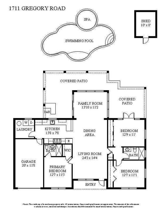 1711 GREGORY ROAD
