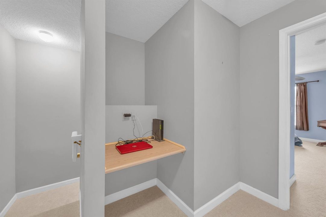 Desk area