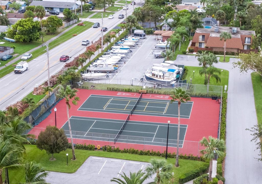 Tennis Court - Boat storage