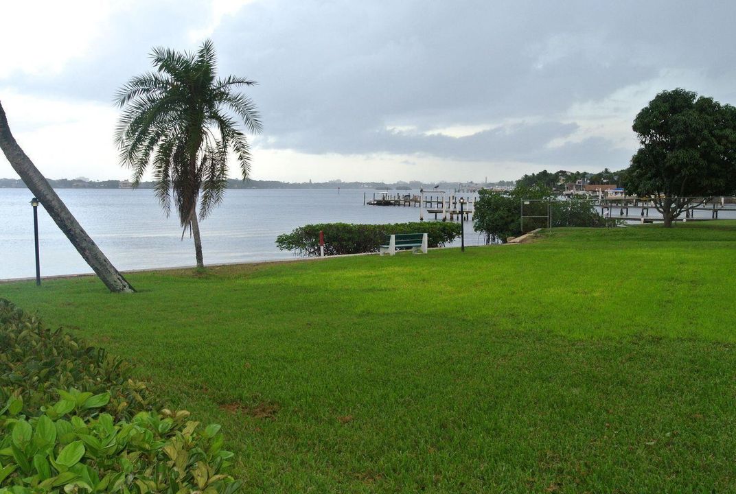 Common area by river