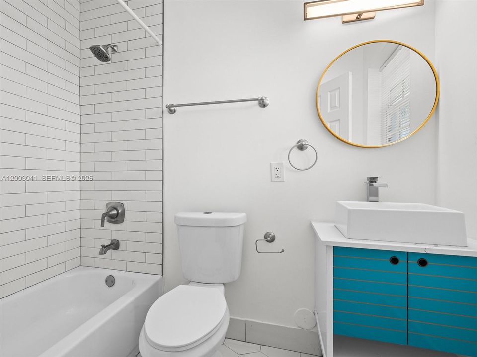 Bathroom - same renovation in all 4 units