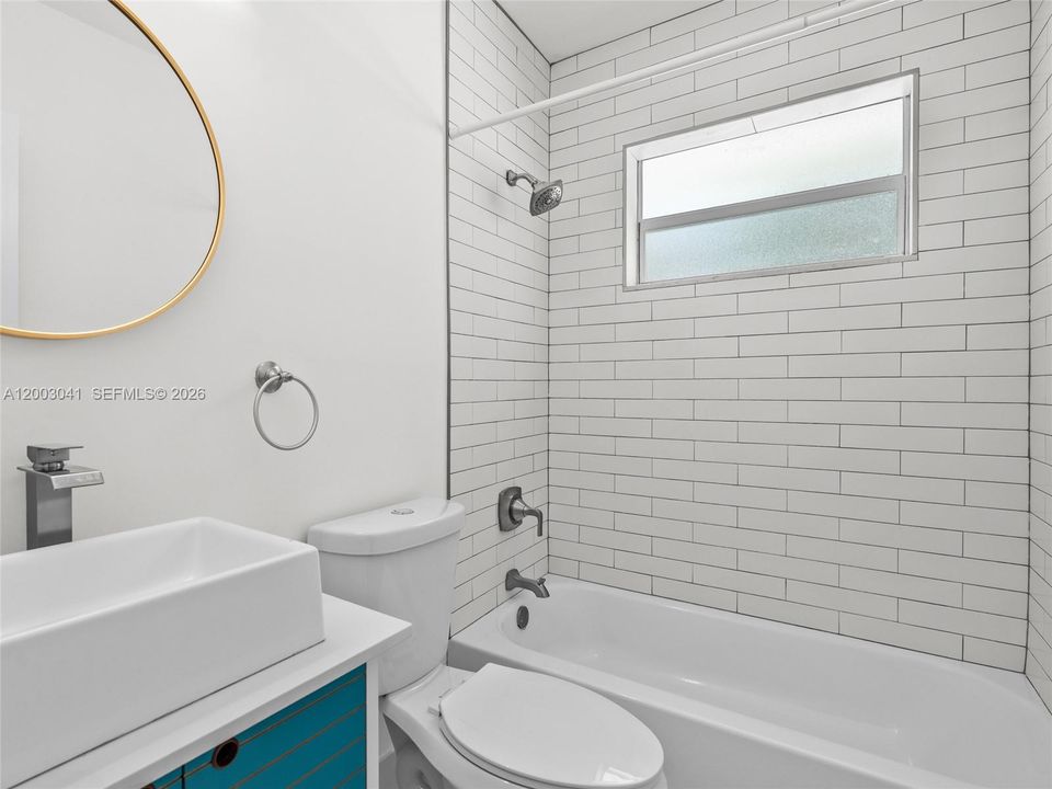 Bathroom - same renovation in all 4 units