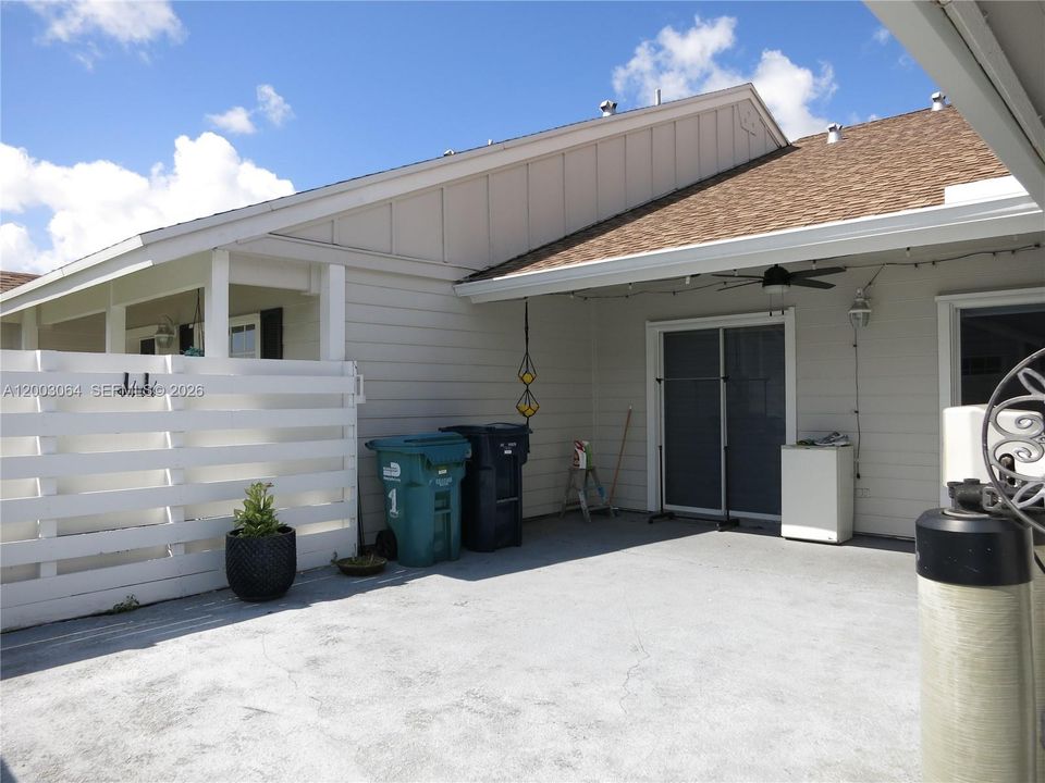 Back Patio