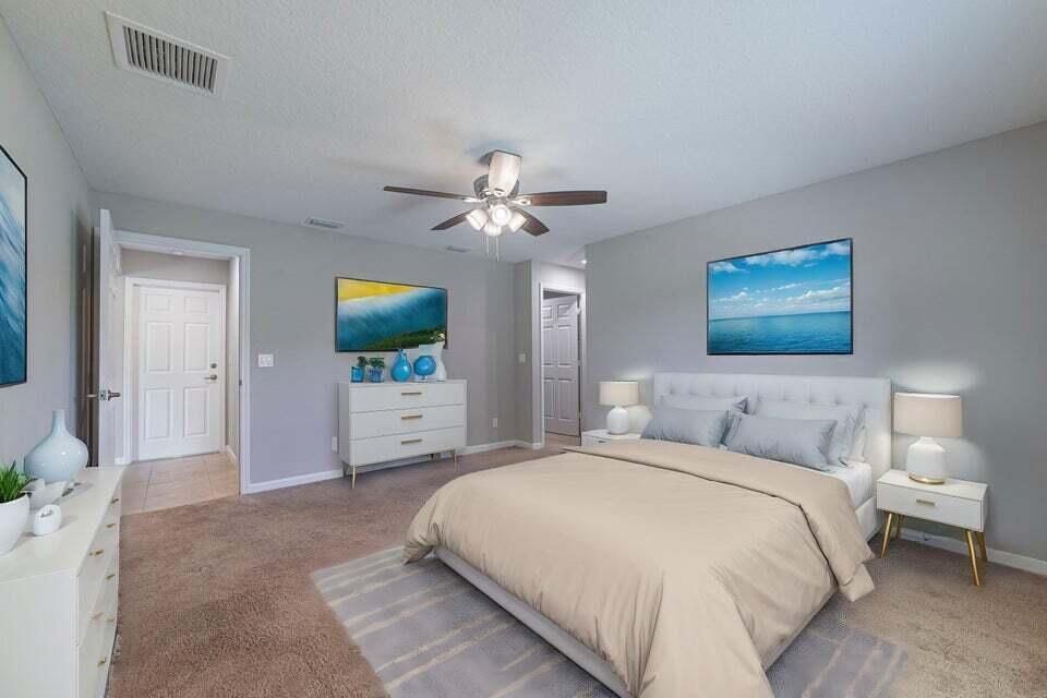 Virtual Staging - Bedroom1-B