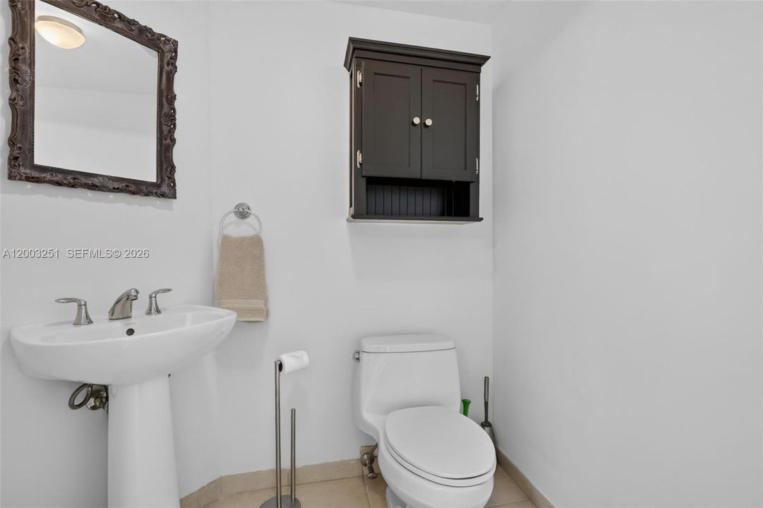 Half bathroom