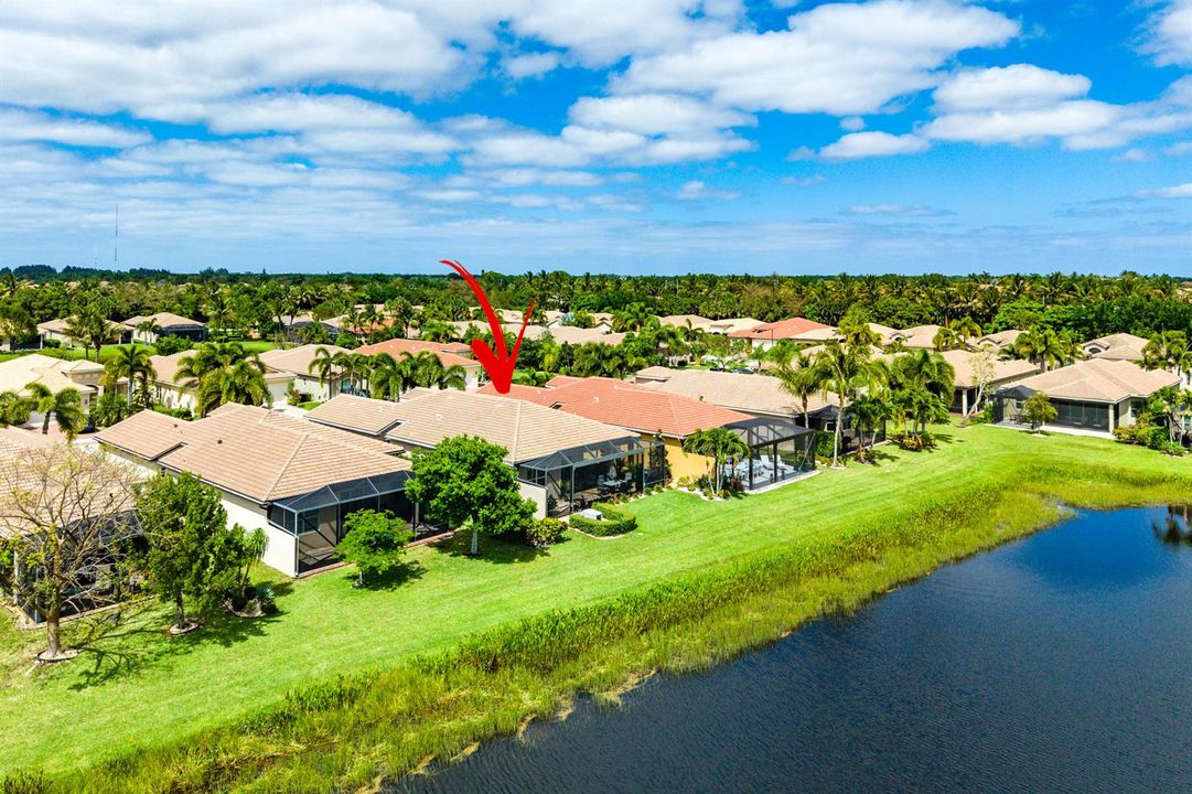 Aerial View Of Home