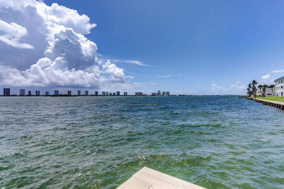 Wide water views