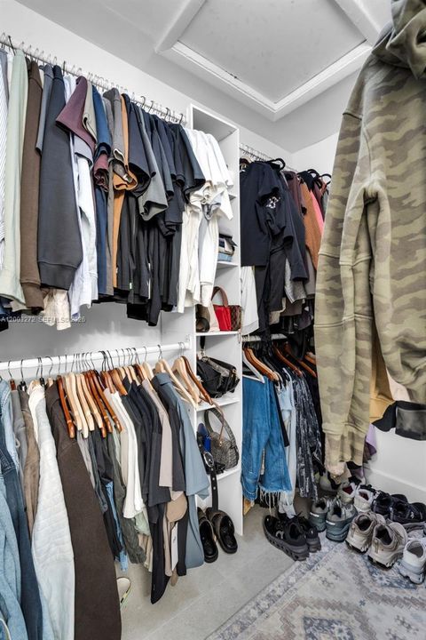 Master Bedroom Walk-in Closet