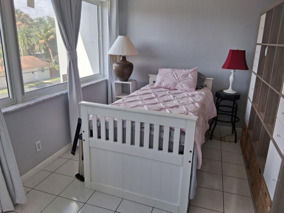 Guest bed, roomcreated in living room