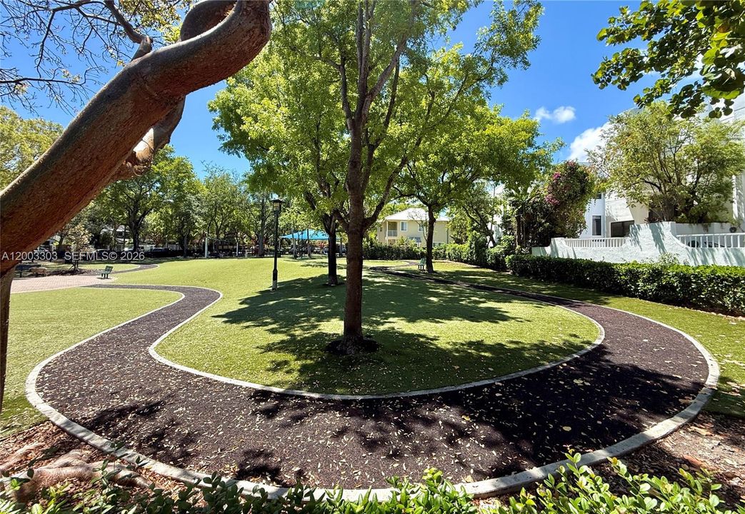 Blanche Park is 1/2 block from home