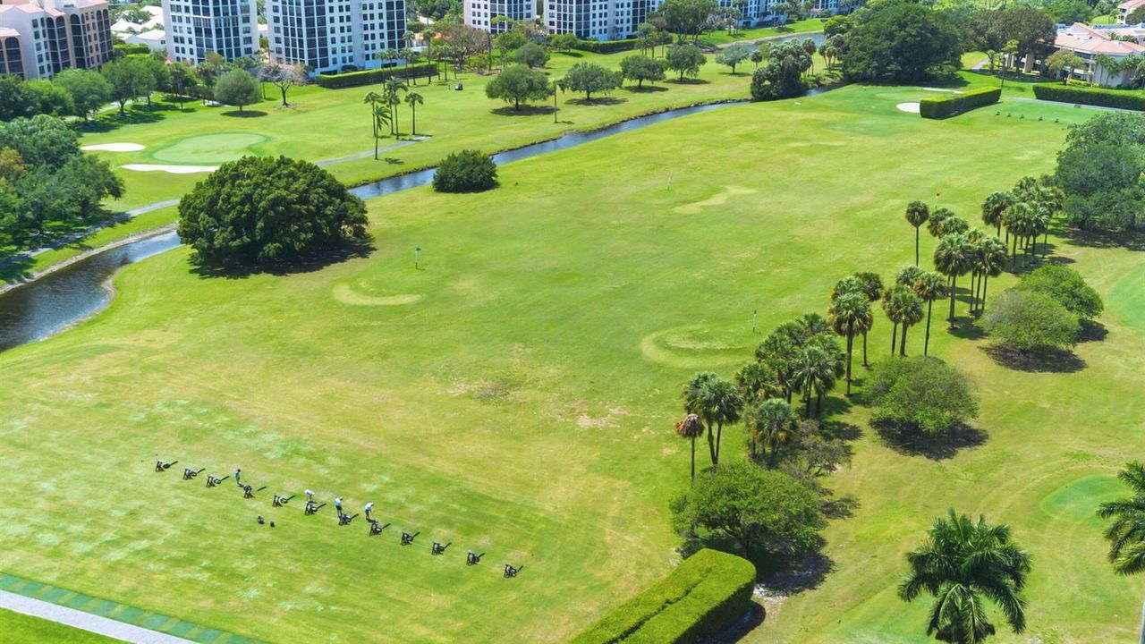 Aerial Boca Pointe Golf
