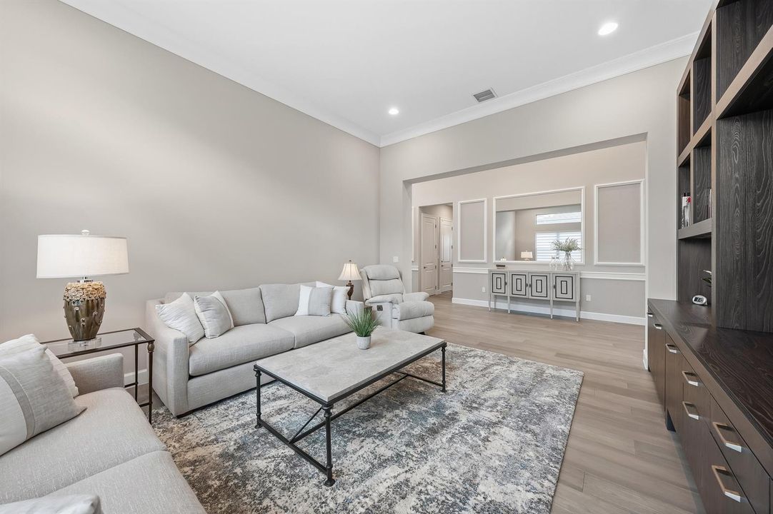 Living Room Could Be Den