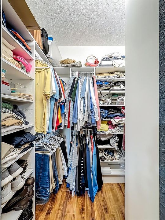 Primary Walk-In Closet