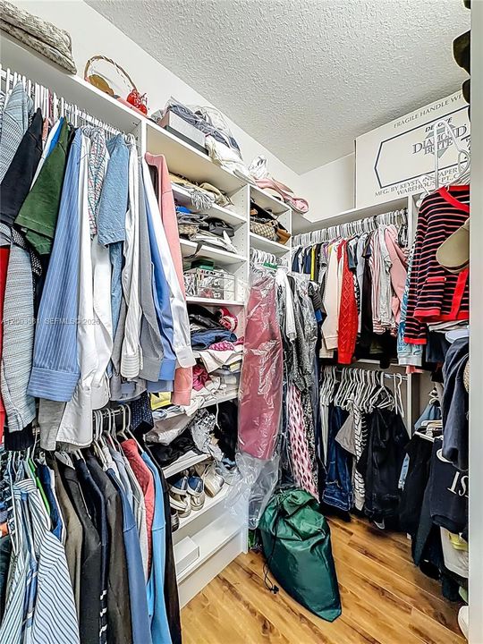 Primary Walk-In Closet