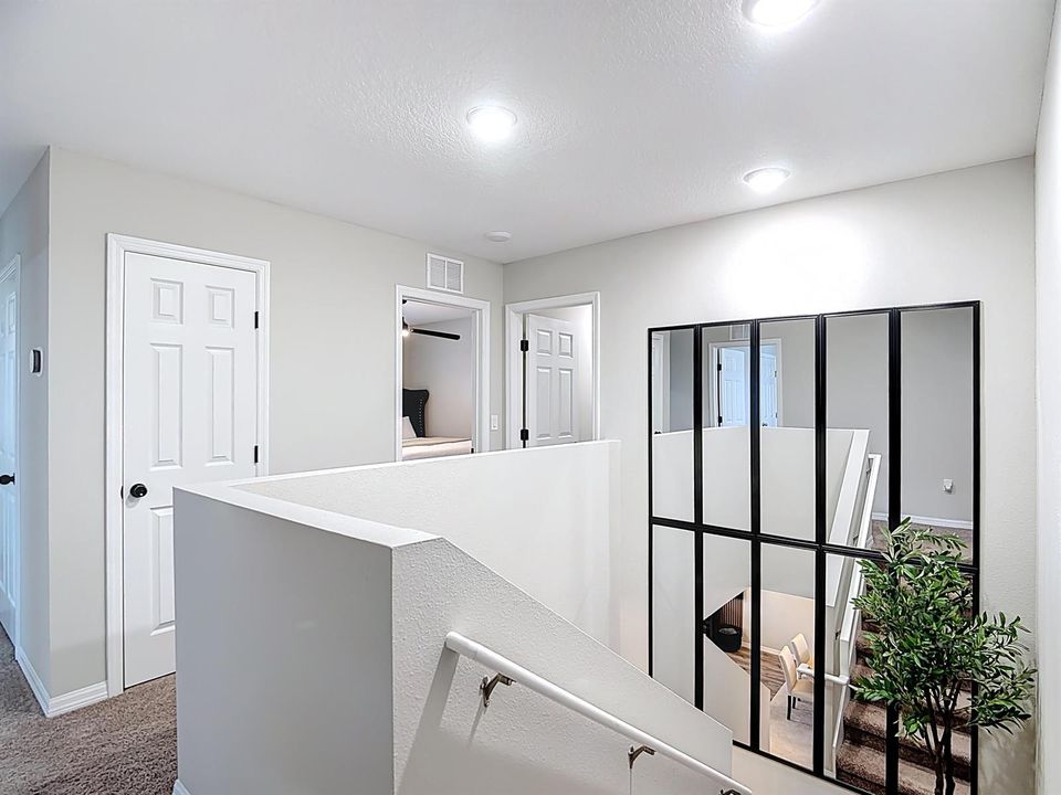 Upstairs