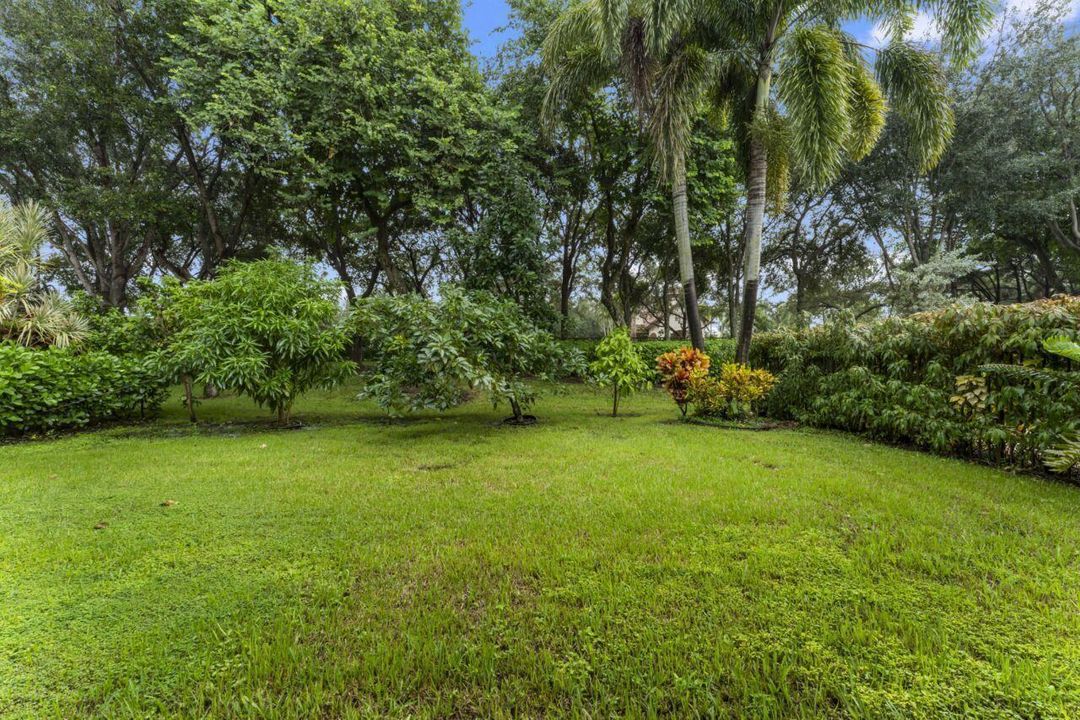 private yard