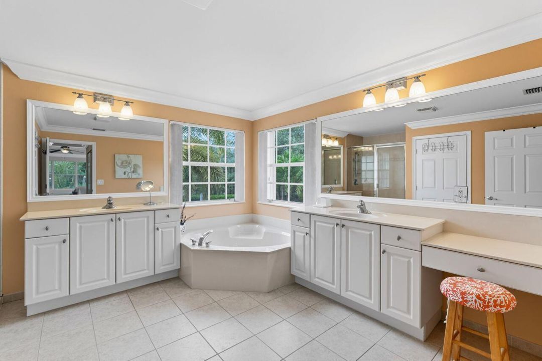 Primary Bathroom Dual Vanities