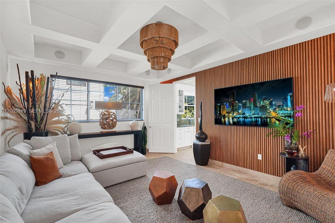 Entrance to family room