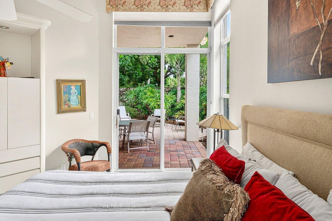 Primary Bedroom Overlooking Private