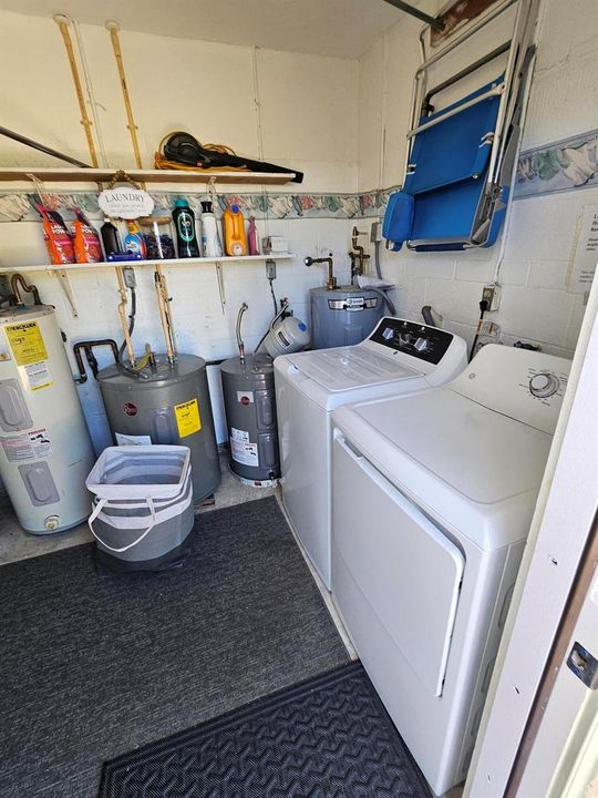 Shared laundryroom