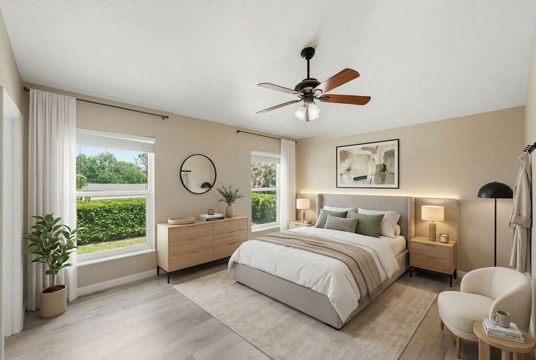 Upstairs bedroom