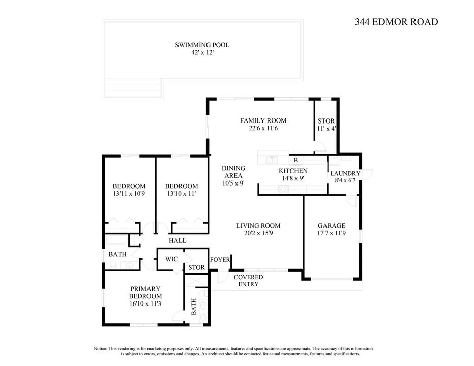 344 EDMOR ROAD